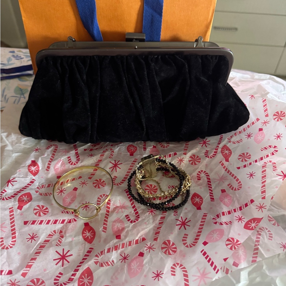 Elegant Black Clutch Bag